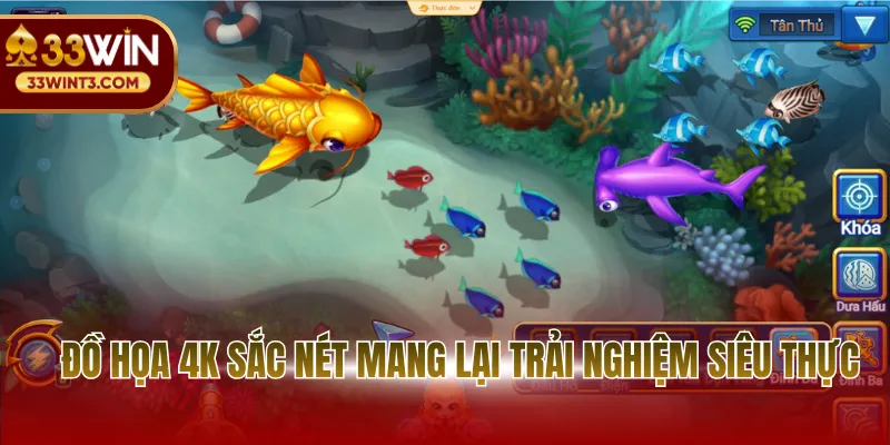 Đồ họa 4K sắc nét mang lại trải nghiệm siêu thực