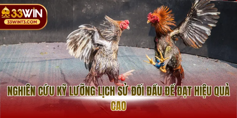 Nghiên cứu kỹ lưỡng lịch sử đối đầu để đạt hiệu quả cao